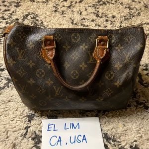 LOUIS VUITTON MONOGRAM SPEEDY 30 2003